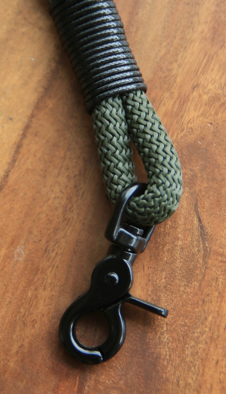 Make your own leash / Olive Green dog leash / handmade leash / for small and big dogs