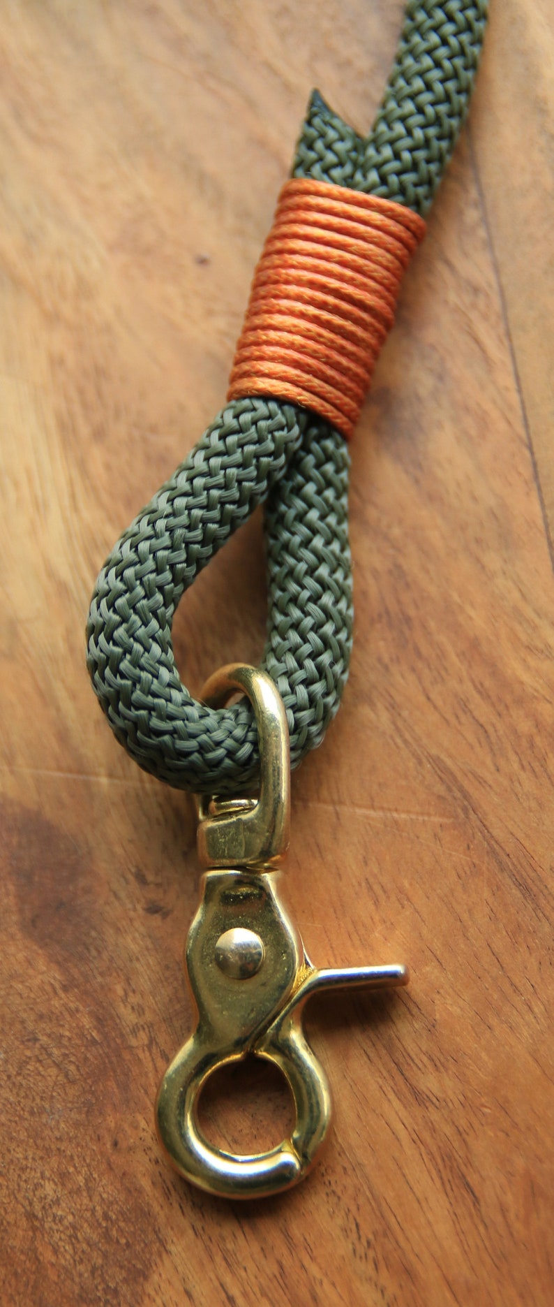 Make your own leash / Olive Green dog leash / handmade leash / for small and big dogs