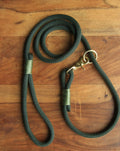 Make your own leash / Olive Green dog leash / handmade leash / for small and big dogs